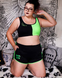 EYE FOR AN EYE - Split Cozy Bra Top