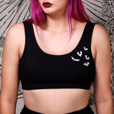 ABSOLUTELY BATTY - Rib Bra Top