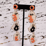 HARVEST GHOSTS - Beaded Earrings