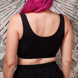 ABSOLUTELY BATTY - Rib Bra Top