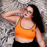 ULTIMATE PUMPKIN QUEEN - Rib Bra Top