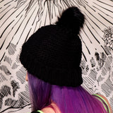 GHOUL'S ACADEMY - Pom Pom Beanie