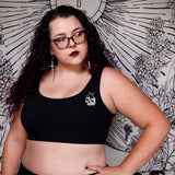 9 LIVES - Rib Bra Top