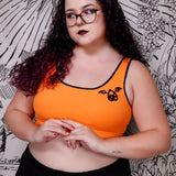 NOCTURNAL SEANCE - Rib Bra Top