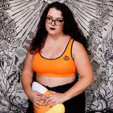 ULTIMATE PUMPKIN QUEEN - Rib Bra Top