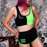 EYE FOR AN EYE - Split Cozy Bra Top