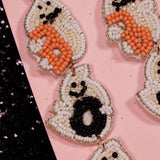 HARVEST GHOSTS - Beaded Earrings