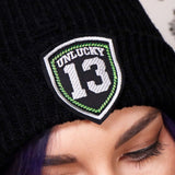 UNLUCKY 13 - Distressed Beanie