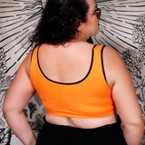 ULTIMATE PUMPKIN QUEEN - Rib Bra Top