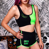 EYE FOR AN EYE - Split Cozy Bra Top