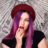 HOWLING GHOSTS - BURGUNDY Beret