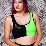 EYE FOR AN EYE - Split Cozy Bra Top
