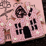 HAUNTED DREAM HOUSE - Beaded Earrings