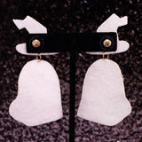 CHERRY BLOSSOM GHOULS - Beaded Earrings