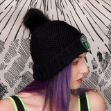 GHOUL'S ACADEMY - Pom Pom Beanie