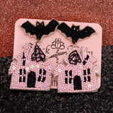 HAUNTED DREAM HOUSE - Beaded Earrings