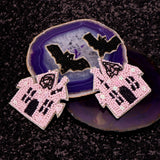 HAUNTED DREAM HOUSE - Beaded Earrings