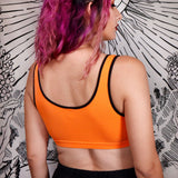 ULTIMATE PUMPKIN QUEEN - Rib Bra Top