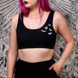 ABSOLUTELY BATTY - Rib Bra Top