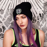 UNLUCKY 13 - Distressed Beanie