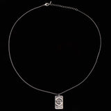 TAROT CARDS - Rhodium Dipped Necklace