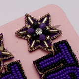 TRICK AND TREAT - Beaded Earrings