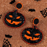 LIGHTS OUT JACK - Beaded Earrings
