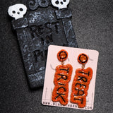 TRICK OR TREAT - Beaded Earrings