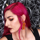 TRICK OR TREAT - Beaded Earrings