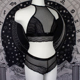 SUCH A MESH - Black Panty