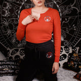 STAY SPOOKY - Thermal Top