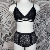 BLACK DAHLIA - High Waist Panty