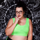 NEON GREEN - Cozy Bra Top