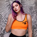 NOCTURNAL SEANCE - Rib Bra Top