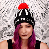 DOWN TO CLOWN - Pom Beanie