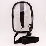 Black Clear Concert Sling Bag