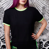 TOUCH OF NEON - Ringer Tee