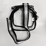 BLACK REMOVABLE STRAPS - Round Concert Bag