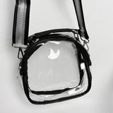 BLACK REMOVABLE STRAPS - Round Concert Bag