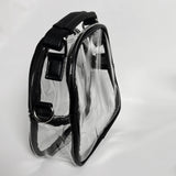 BLACK REMOVABLE STRAPS - Round Concert Bag