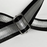 BLACK REMOVABLE STRAPS - Round Concert Bag