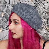GREYED OUT - Vegan Adjustable Beret