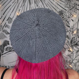 GREYED OUT - Vegan Adjustable Beret