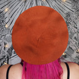 ORANGE  - Vegan Stretch Beret