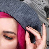 GREYED OUT - Vegan Adjustable Beret