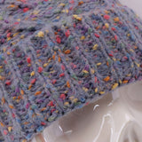 PERIWINKLE SPRINKLE - Pom Pom Beanie