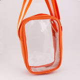 ORANGE AND WHITE - Small Concert Bag