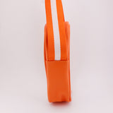 ORANGE AND WHITE - Small Concert Bag