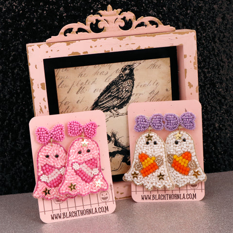 GIRLY GHOULS - Beaded Earrings