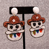 COWBOY CUTIE - Beaded Earrings